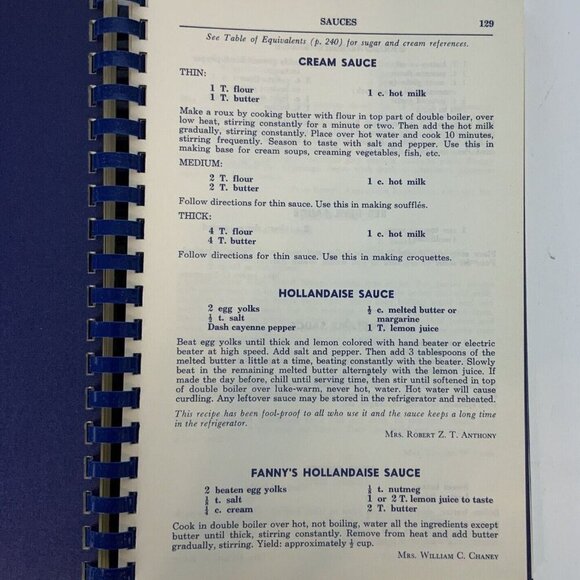 The Memphis Cookbook By Junior League Tennessee Recipes Spiral Bound 1981 - Picture 10 of 13